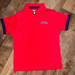 Boys Ole Miss Polo / Size Small (6/7)